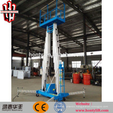 2015 cheap sale double mast aluminum personal lift indoor electric lifting equipment